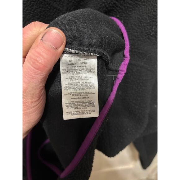 Retro Columbia Fleece Wapitoo pullover Crewneck Fleece deep pile sherpa sz XL - Picture 4 of 7